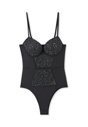 Terranova CON STRASS - Top - nero