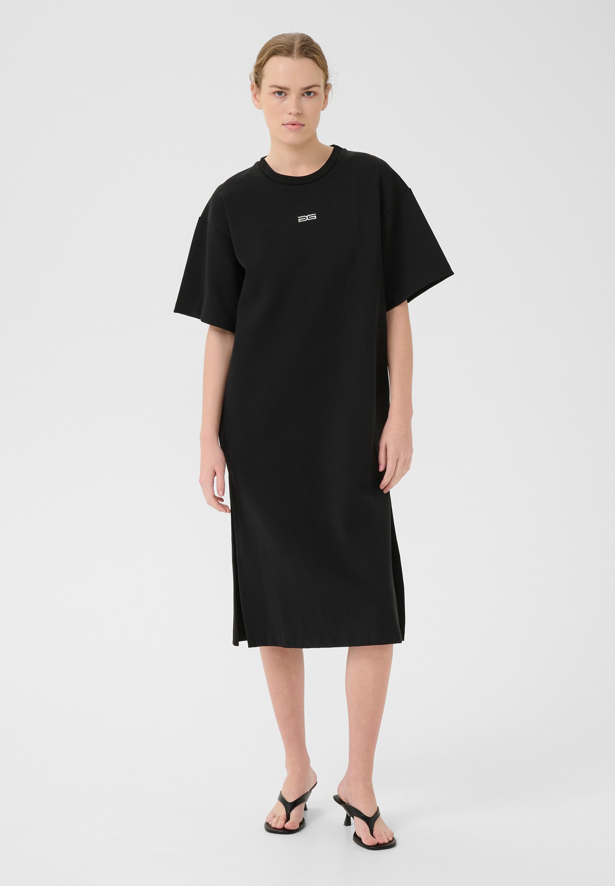 Gestuz GZIMINA OVERSIZED - Jersey dress - black - Zalando.ie