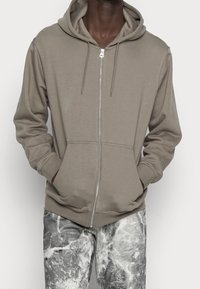Weekday Sudadera con cremallera - grey