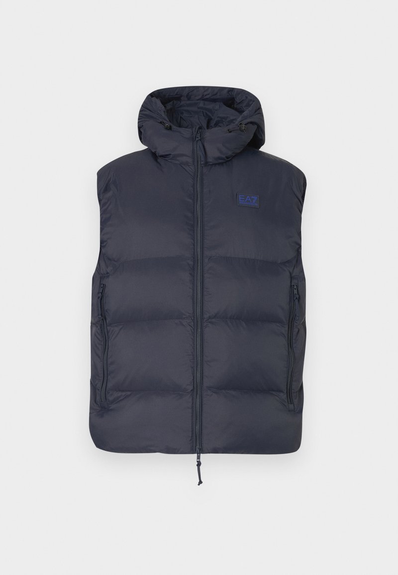 EA7 Emporio Armani Bodywarmer blauw EA7 Emporio Armani Bodywarmer blauw