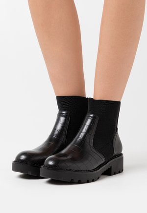 Buffalo, Bottines à plateau - black
