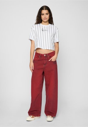 Karl Kani, T-shirt print - white