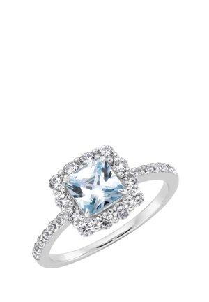 ZIERSTEINE ZIRKONIA - Ring - hellblau
