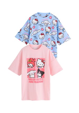 Next, REGULAR FIT - HELLO KITTY 2 PACK  - Nightie - pink/blue