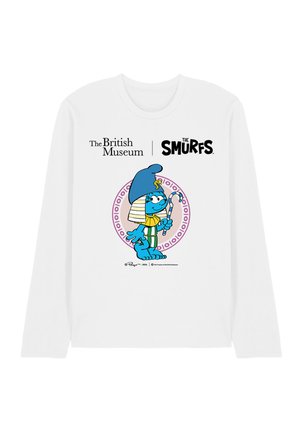 Cotton Soul, THE SMURFS X BRITISH MUSEUM SMURFETTE EGYPTIAN - Long-sleeved top - white
