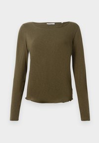 Top dugih rukava - slate green