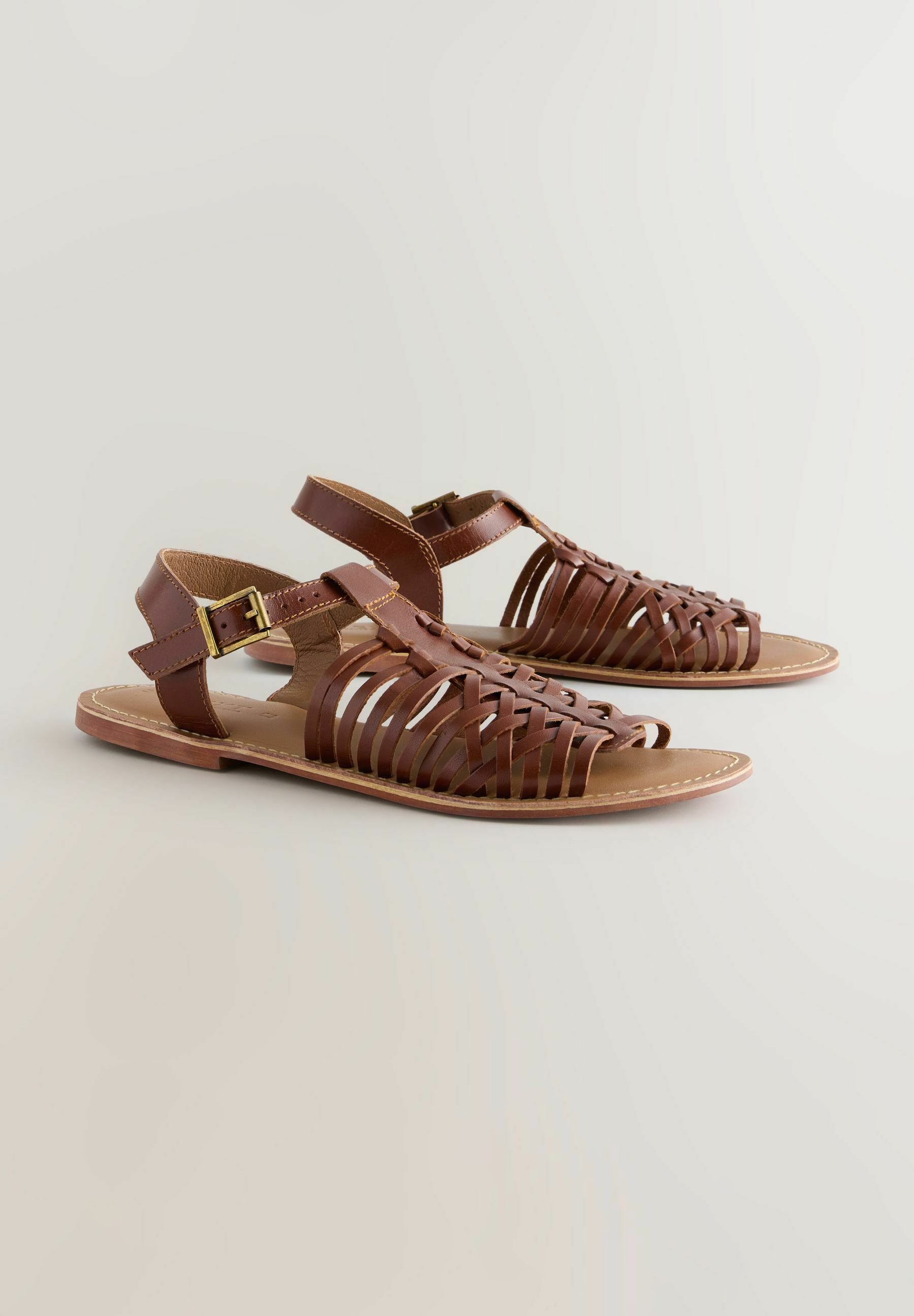 Next REGULAR FIT - FOREVER COMFORT STRAPPY FIT - Sandales - tan