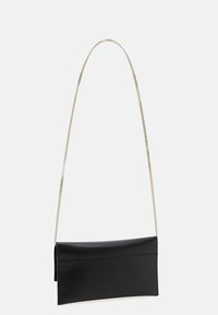 Patrizia Pepe BORSA BAG - Listová kabelka - black/light gold-coloured