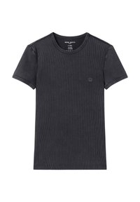 Jednoduché tričko - dark smoke gray