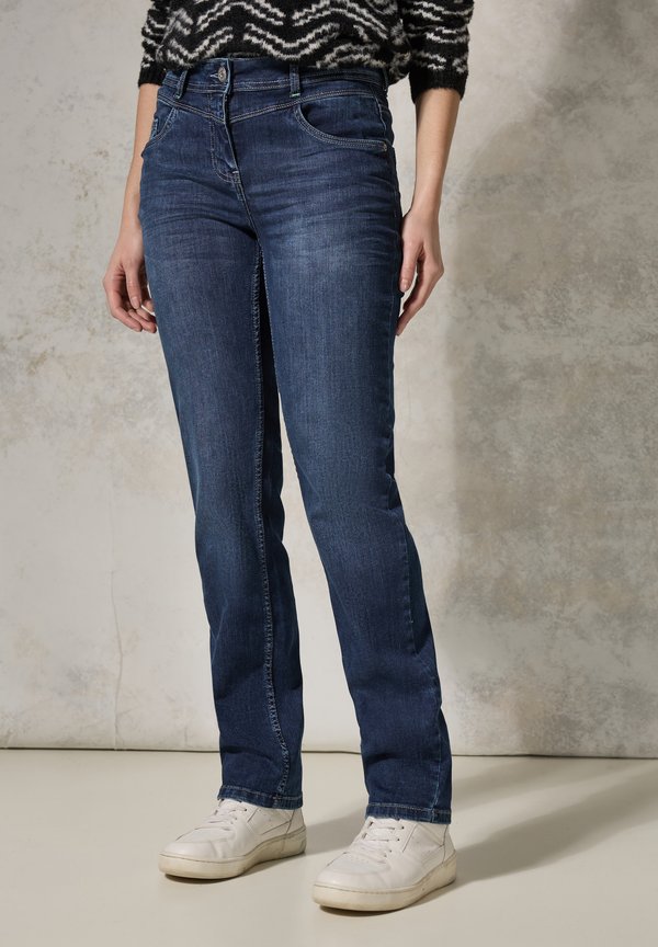 Jeans Straight Leg - blau