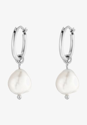 Orecchini Pia A Stella Marina In Argento Vermeil (18kt) - Gioielli Artigianali Donna, Piccoli Cerchi 15mm