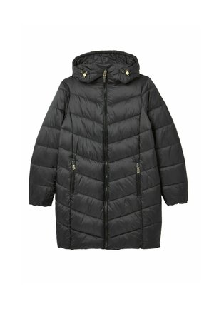 REGULAR FIT  MOORSDALE SHOWERPROOF PADDED  - Ziemas mētelis - black