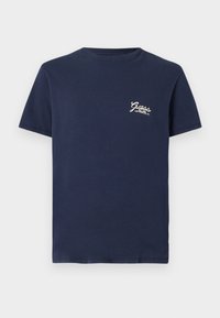 SCRIPT LOGO TEE - Camiseta estampada - smart blue