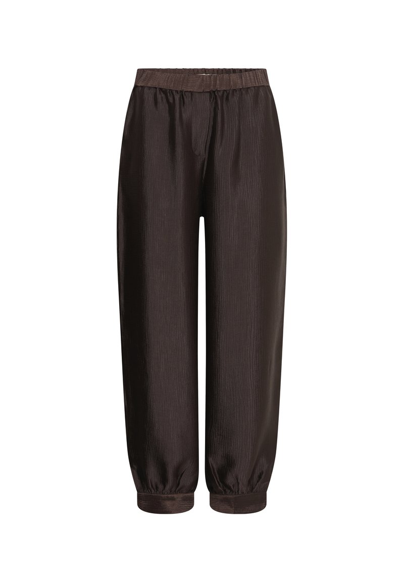 Fransa FRKIMMY PA - Trousers - mol‚/mottled dark brown - Zalando