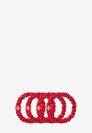 Slip SLIP PURE SILK SKINNY SCRUNCHIES - Accessori capelli - red