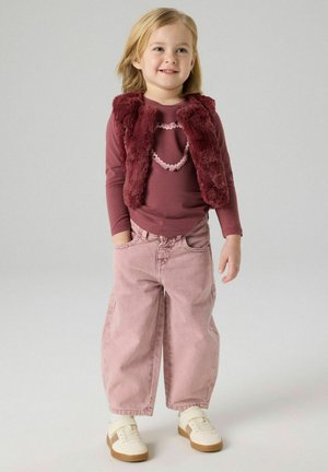 Name it, GILET BUTTON - Veste sans manches - wild ginger