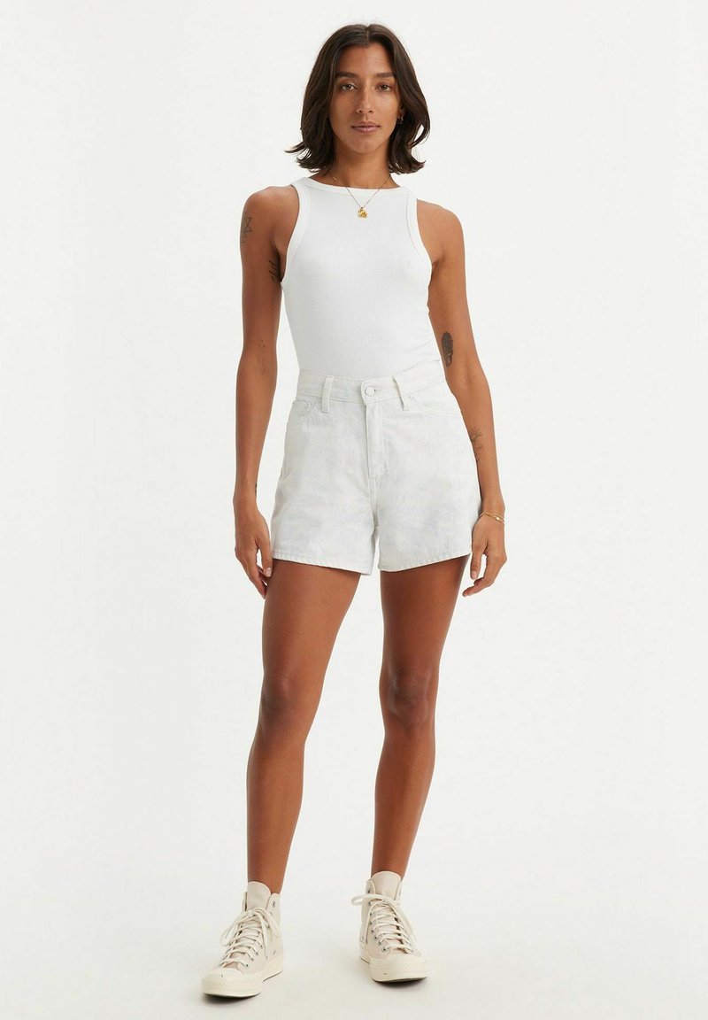 Levi’s® Jeansshort wit denim/whitedenim