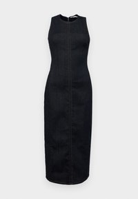 Calvin Klein Jeans COLUMN DRESS - Dongerikjole - denim rinse