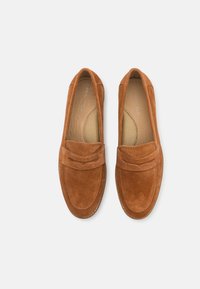 Anna Field LEATHER - Čevlji brez vezalk - brown