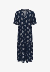 Unausgewählt, dark blue floral