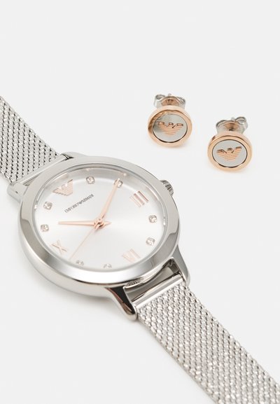 Emporio Armani SET - Ure - silver-coloured