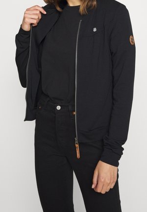 Sweat zippé - black