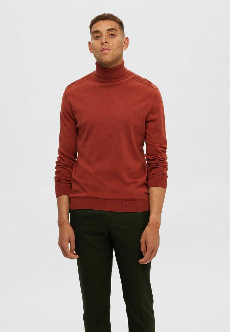 SELECTED HOMME Slhberg Cardigan Uomo Con Cerniera – Maglione In Cotone, Colletto Alto, Casual Chic - 4