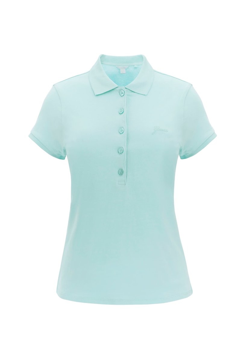 Guess Poloshirt lichtblauw