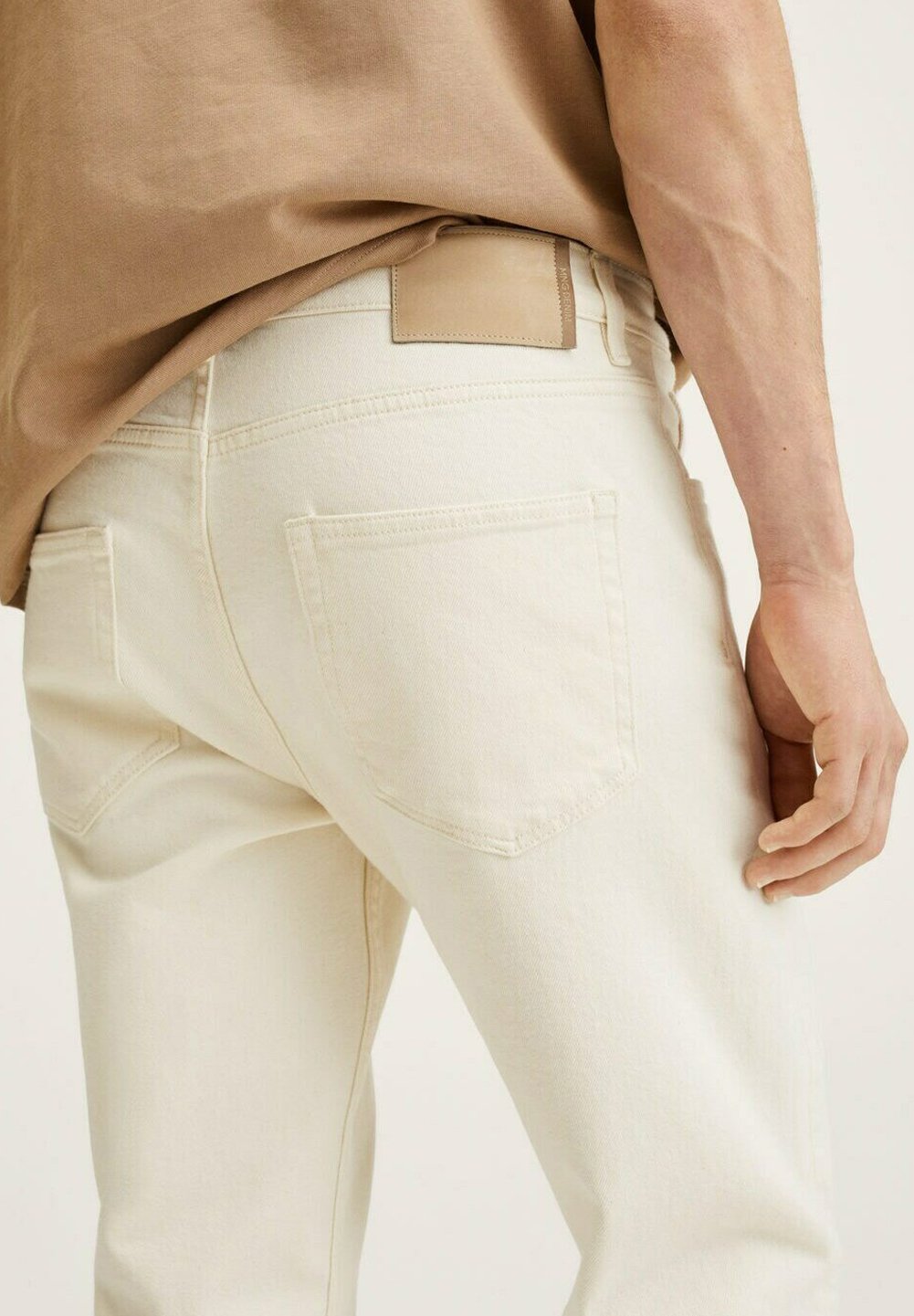 Mango BEN - Jeans Tapered Fit - écru/off-white - Zalando.co.uk