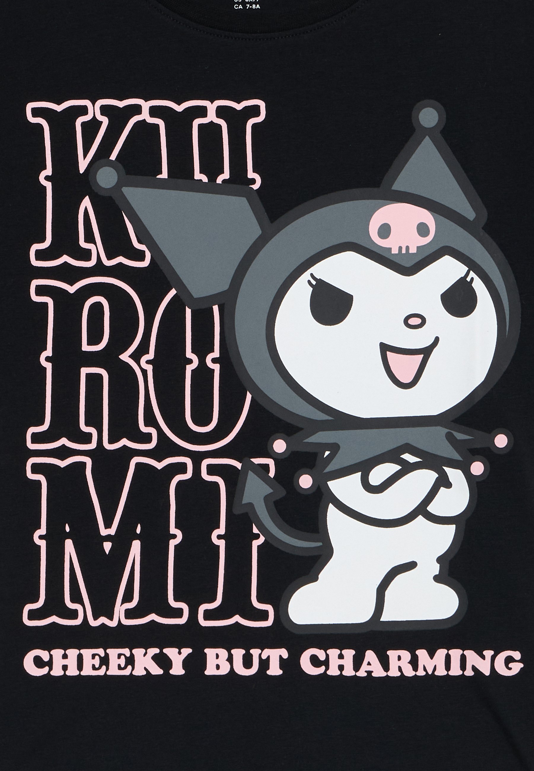 Name it NKFAKISA KUROMI BOX - Print T-shirt - black - Zalando.co.uk