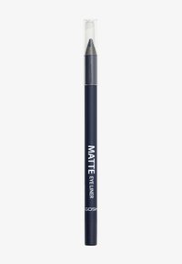 Gosh Copenhagen - GOSH MATTE EYE LINER - Eyeliner - midnight blue Miniatyrbild 1