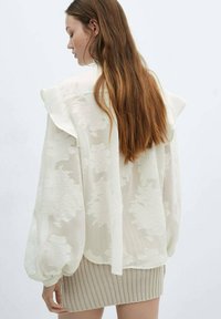 Mango EXPEN - Košilová halenka  - off-white
