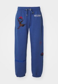 SUPER  - Tracksuit bottoms - blue