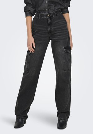 ONLY Straight leg jeans - washed black