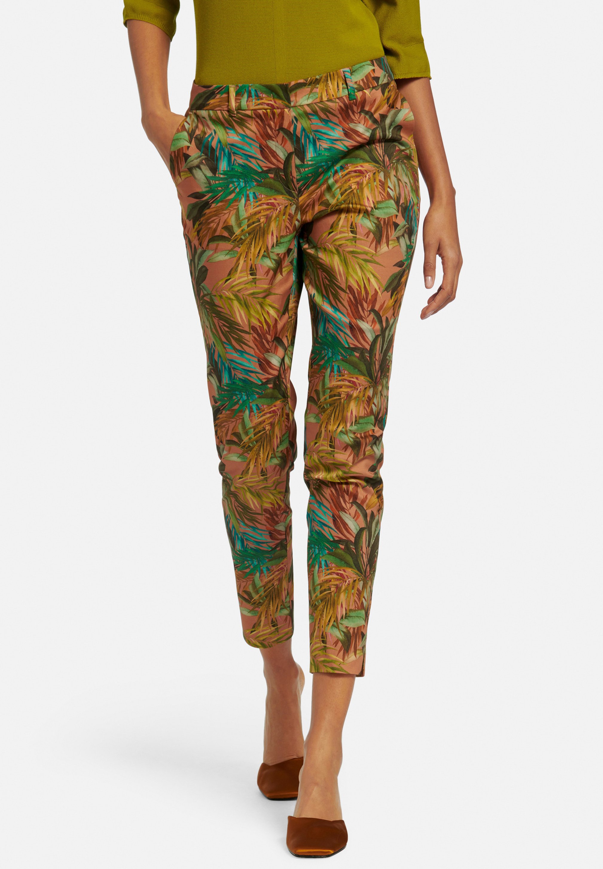PETER HAHN PASSFORM BARBARA - Broek - multicolor/meerkleurig - Zalando.nl
