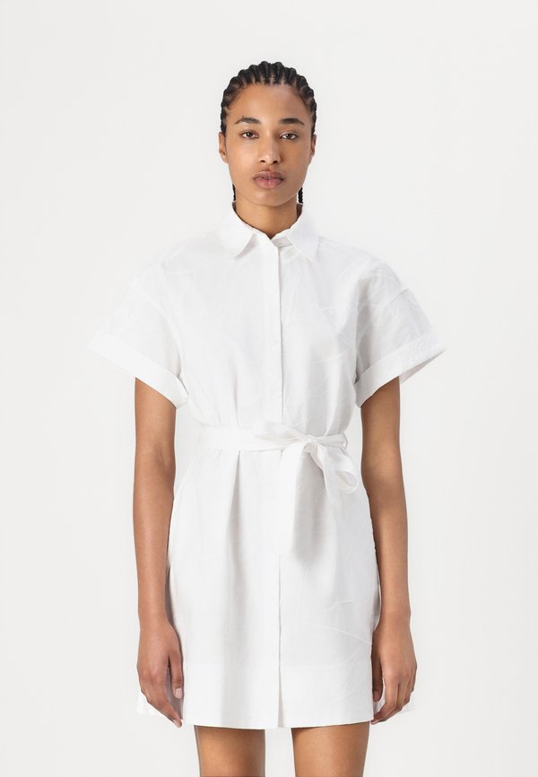 EMBROIDERY DRESS - Shirt dress