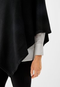 s.Oliver PONCHO - Cape - black
