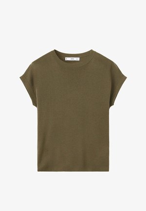 Mango, ADULT - T-shirt basique - khaki