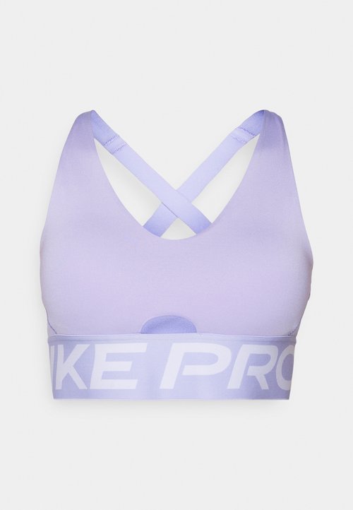 Nike INDY PLUNGE BRA BOLD - Sujetadores deportivos con sujeción media - lilac ice/amethyst tint/white — foto 6