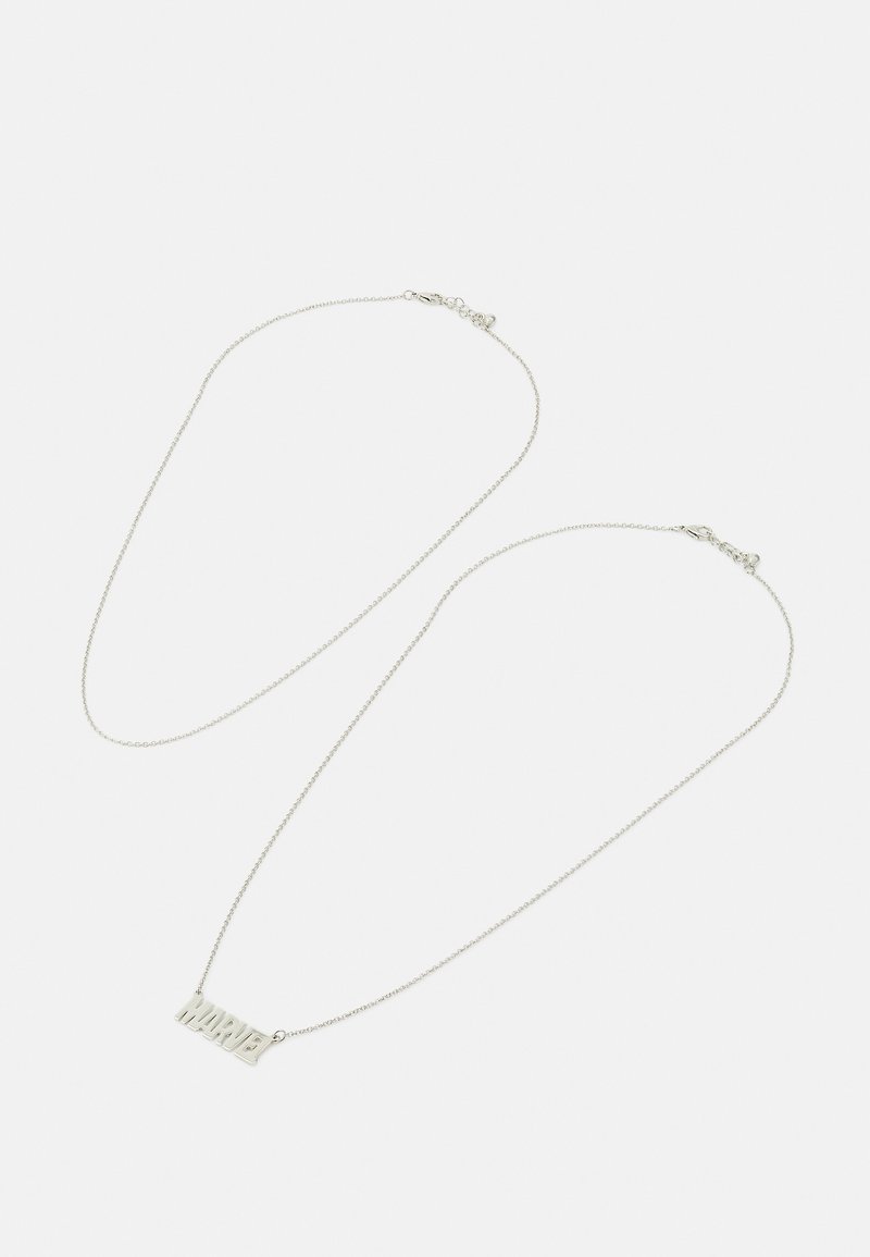Jack & Jones PENDANTMARVEL 2 PACK - Κολιέ - silver-coloured