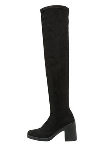 Topshop Botas mosqueteras - black