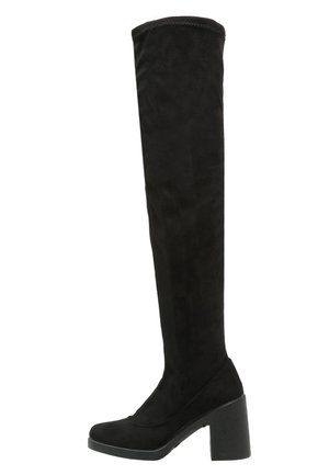 Overknees - black