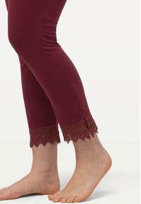 Ulla Popken 7/8 - Legging (type pantalon) - berry