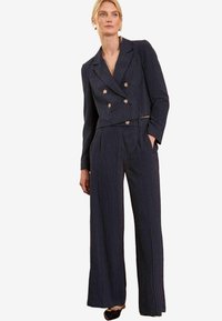 TAILORED CROPPED REGULAR FIT - Bleiseri - navy blue