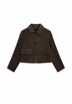 Massimo Dutti Giacca leggera - mottled dark brown
