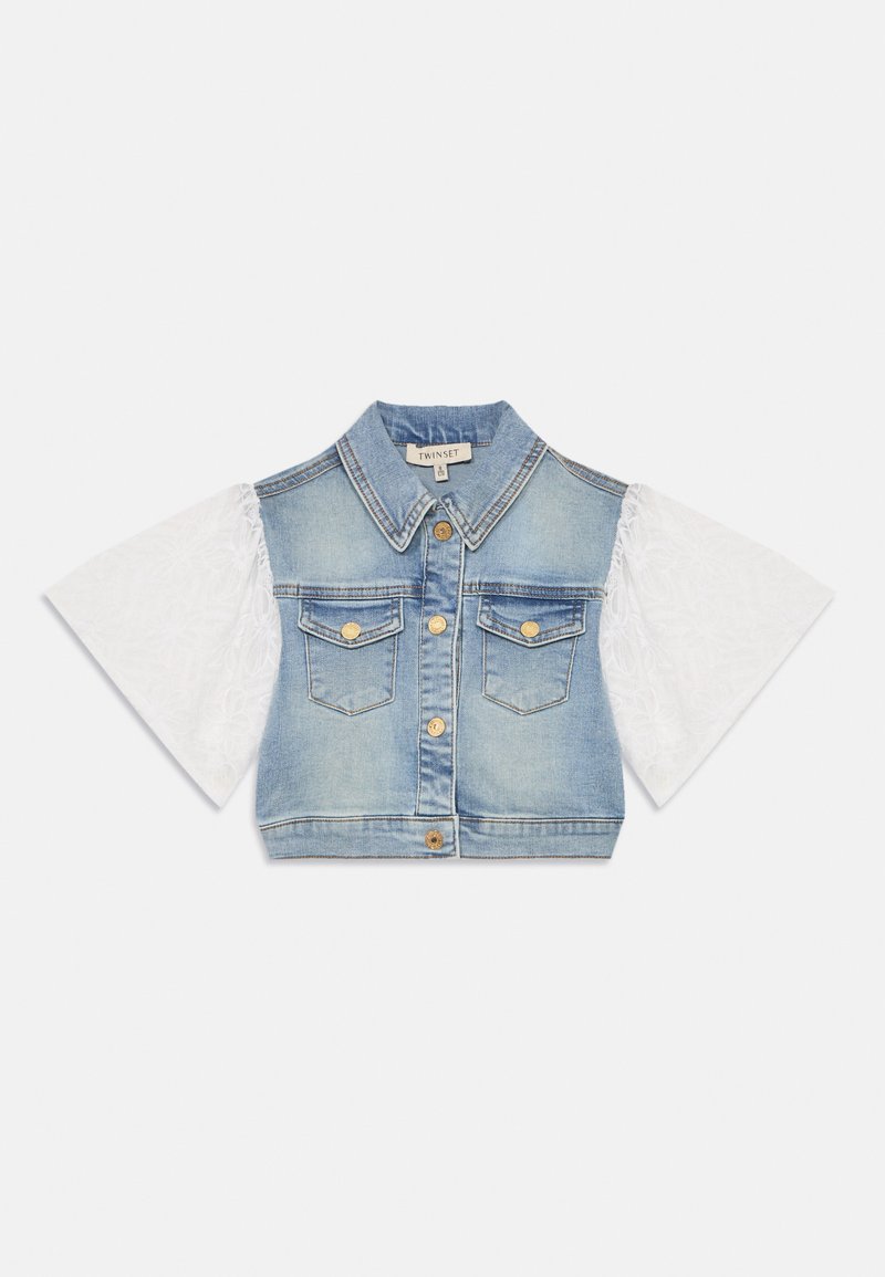 TWINSET Spijkerjas lichtblauw denim