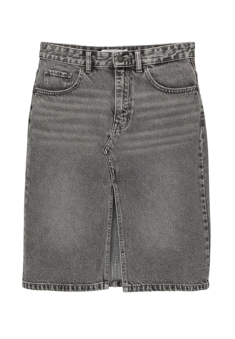 PULL&BEAR Jeansrok grijs