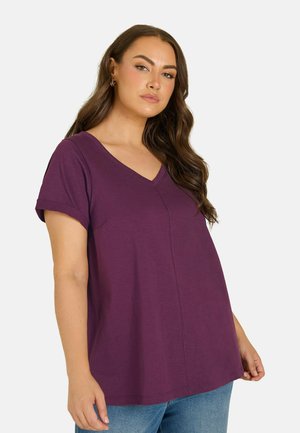 Evans, T-Shirt basic - purple