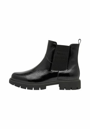 Tamaris CHELSEA - Bottines à plateau - black patent
