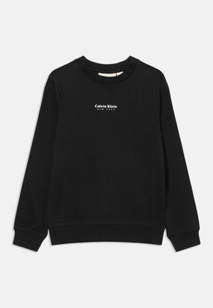 MINIMAL LOGO UNISEX - Mikina - black